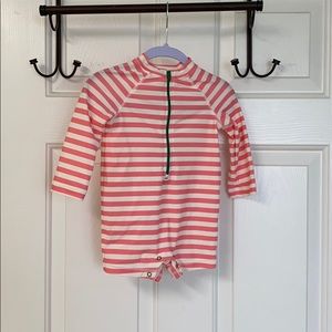 Rash guard striped suit Primary